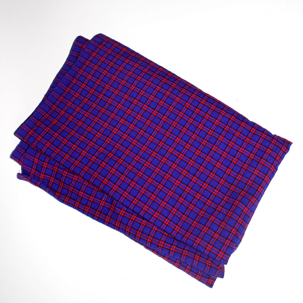 Maasai Shuka Cloth: Vibrant and Authentic Cultural Fabric
